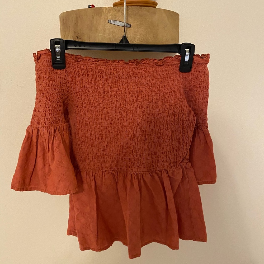 Tight off the shoulder top